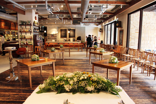 Ark Hills Cafe アークヒルズ カフェ アークヒルズカフェ 六本木の結婚式二次会ご相談受付中 ぐるなびウエディング