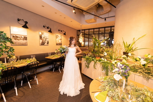 フォトギャラリー Cafe Tsuchi 茶屋町 カフェツチチャヤマチ 茶屋町 中崎町の結婚式二次会ご相談受付中 ぐるなびウエディング